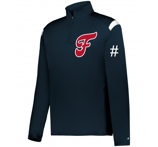 Flores Braves "ON THE RISE" 1/4 ZIP PULLOVER